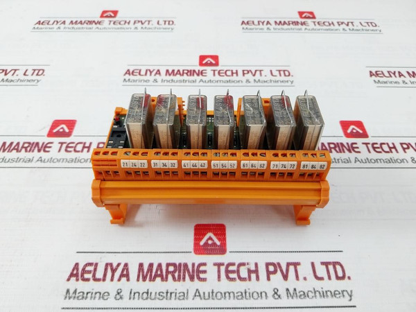 Weidmuller 413872-3 L Relay Module Sgr662 Ex-82/2082U 24V Dc 16A 250V
