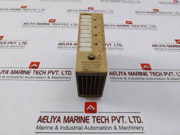 Siemens Simatic S5 6Es5 452-8Mr11 Relay Output 5.0A 250V Ac Gen. Use