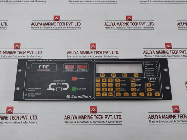 Consilium Cs3000 Front Panel For Fire Alarm System