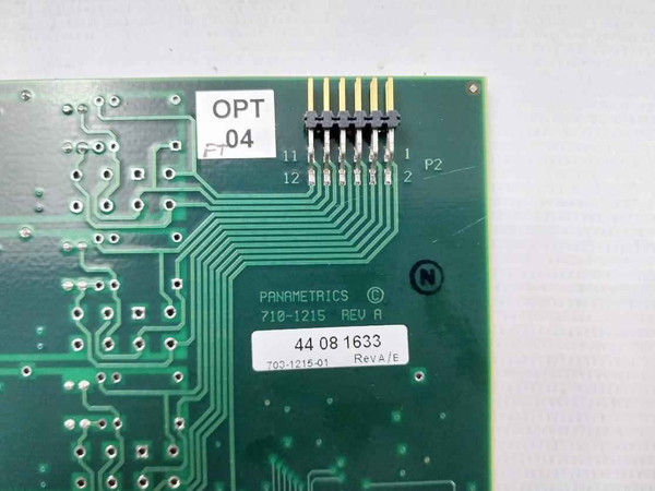 Panametrics 703-1215-01 2 Frequency Output Totalizer I/O Board Rev: A/E