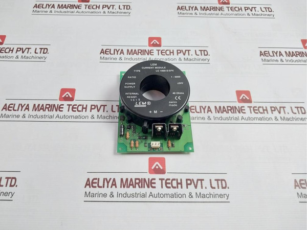 Lem Lc 1000-sSp6 Current Module Board 40Ohms F2C F1W 24V