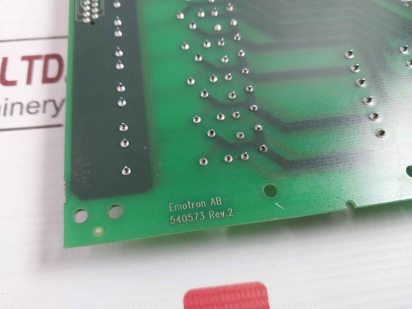 Emotron 540573 I/O Printed Circuit Board Rev 02