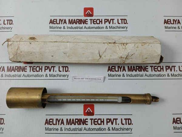 -10 To 100˚C10˚C Brass Dip Thermometer 20-200˚F20˚F