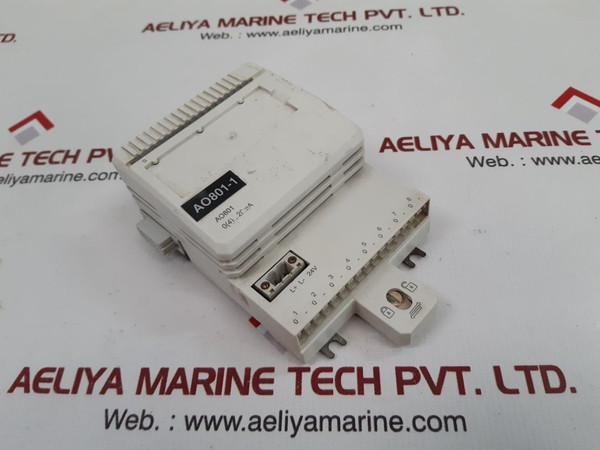 Abb 3bse020514r1 analog output module ao801-1 pr: g