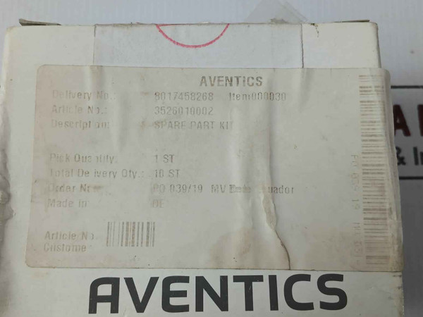 Aventics 3526010002 Spare Part Kit