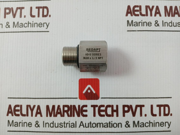 Lot Of 2X Redapt Ad-u M20 X 12 Npt Adapter