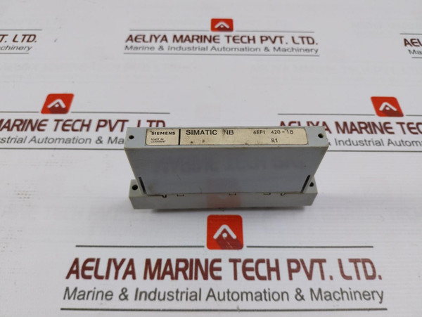 Siemens 6Ef1 420-1B Simatic Nb Single Block Module