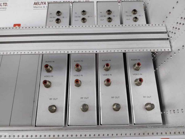 Naval Mm-750 Control Module Rack 15V Dc Mod-9, Mod-10, Mod-11, Mod-12