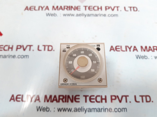 Omron H3Ba-n8H Timer Module 0-1.2Min 220 Vac 50/60Hz 30908M