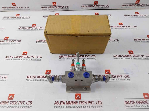Excelock E505 Dm Valves &amp; Manifold 1/2"Npt (F) X Flange Hydro T.Pr.6000 Psi