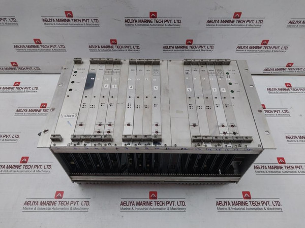 Valmet Pud 10B Automation Control Rack With Cpu Scu Memu Modules