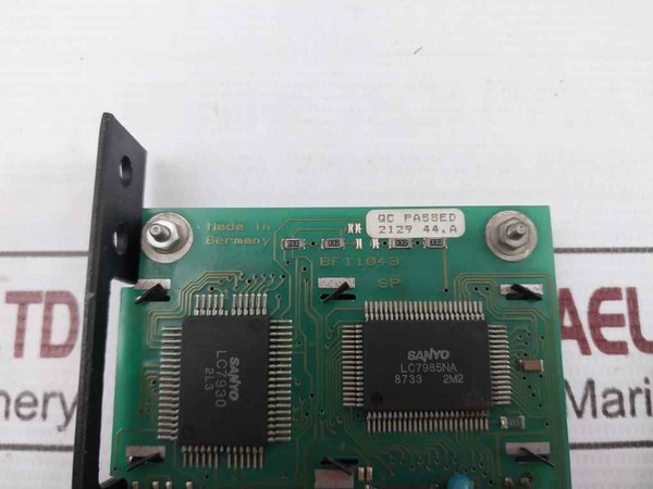Siemens Bf11043 Operator Control Panel Display Unit Rev: B
