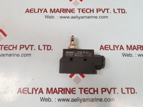 Kacon E1Z4 P2 K1 Limit Switch Roller Plunger 15A 125, 250Vac