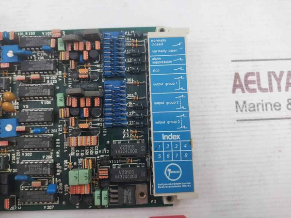 Rolf Janssen Bm 06 Binary Fault Ind Printed Circuit Board Gmbh