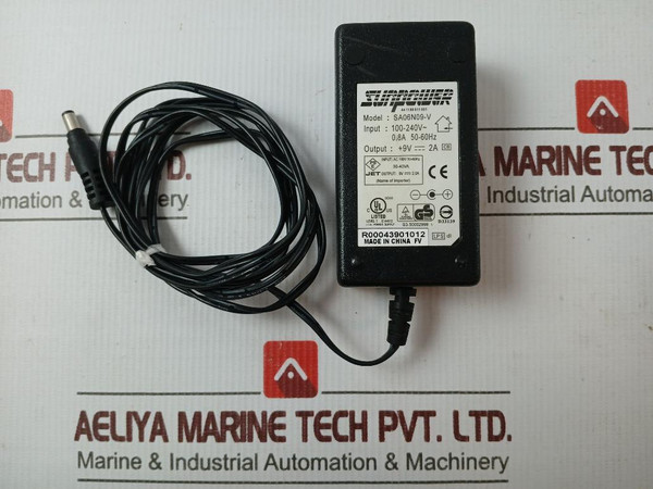 Sunpower Sa06N09-v Power Adapter 240V-50-60Hz-0.8A