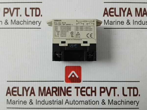 Lot Of 2X Omron G7L-2A-bub Relay 240V