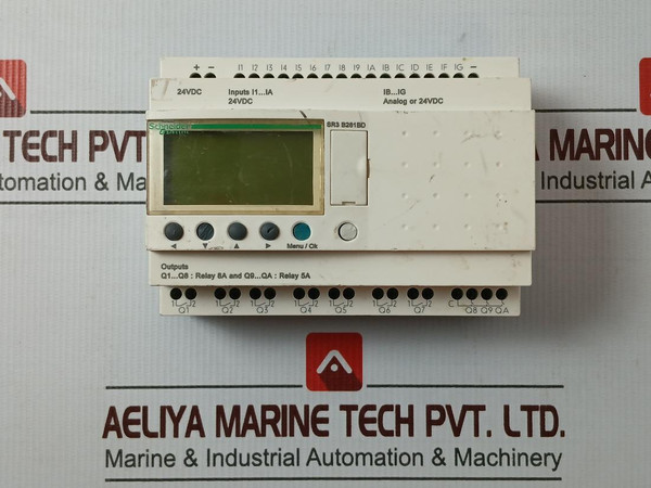 Schneider Electric Sr3 B261Bd Modular Smart Relay Zelio Logic (Without Battery)