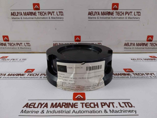 Todo-matic 8067-1 Ring Type Adapter Valve Coupling For Transfer 4In