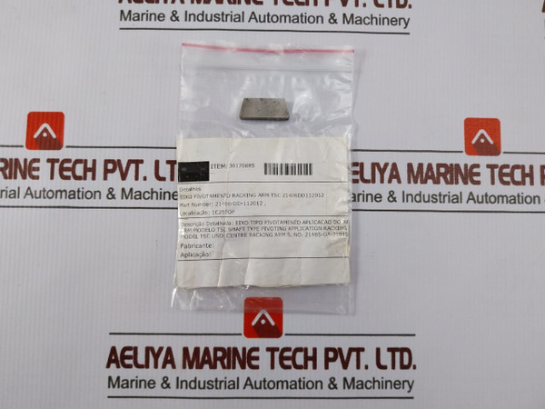 Lot Of 2X Tsc 21406-dd-112012 Pivot Shaft Used Or A Center Racking Arm