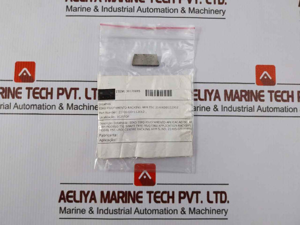 Lot of 2X TSC 21406-DD-112012 Pivot Shaft used or a Center Racking Arm