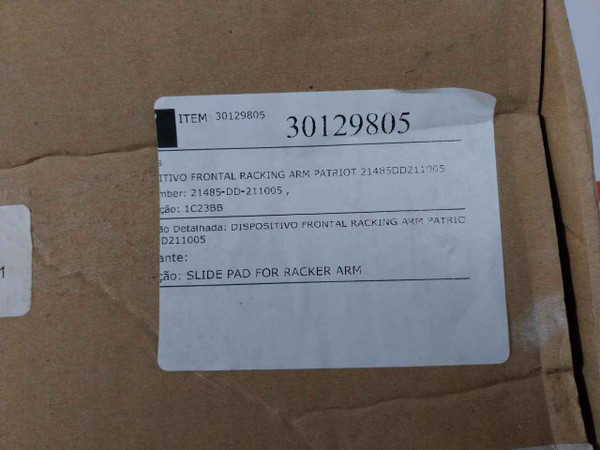 Tsc 21485-dd-211005 Slide Pad For Racker Arm