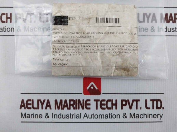 Tsc 21406-dd-112018 Spacer For Articulation Application Centre Racking Arm