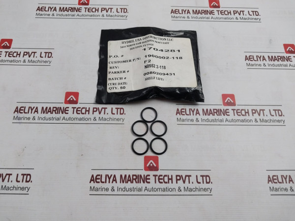 Lot Of 10X Hydril 1900002-118 O-ring Rev F2