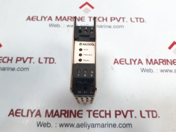 Martens Mu500L-51-5 Temperature Transmitter 24V Dc 0-100ºC 500 Ohm