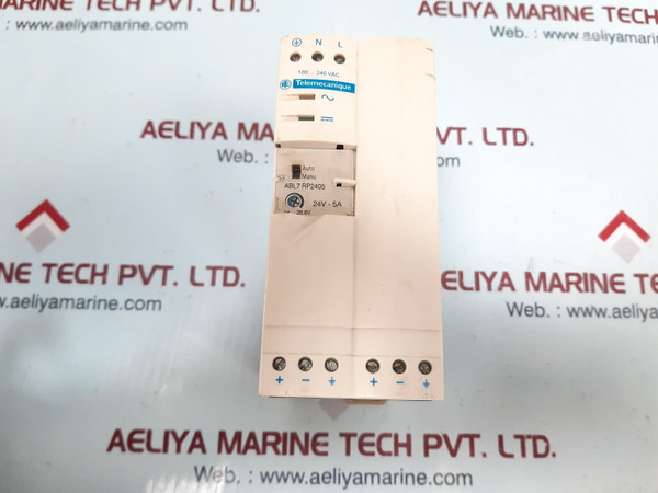 Telemecanique abl7 rp2405 power supply 24v 5a