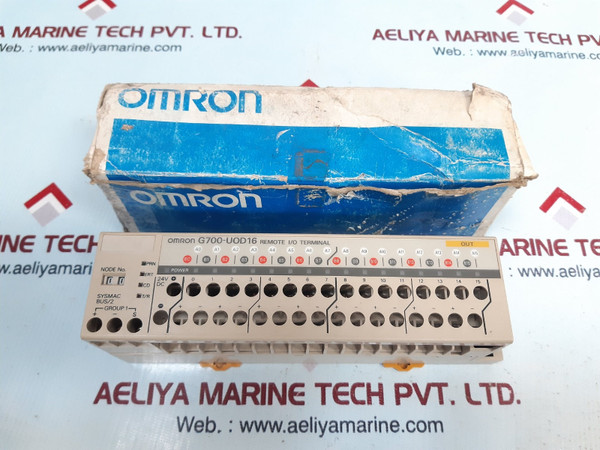 Omron g700-uod16 remote i/o terminal