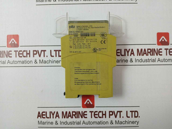 Pilz S1Mo Ex 110Vac 2C/O Monitoring Relay 110 Vac 3.5 Va