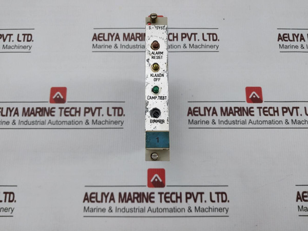 Rolf Janssen Blkh 06 S-syst Alarm Reset Lamp. Test Pcb Nr.230