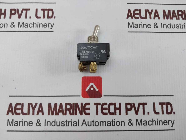 Carling 0038 Toggle Switch 20A 250Vac