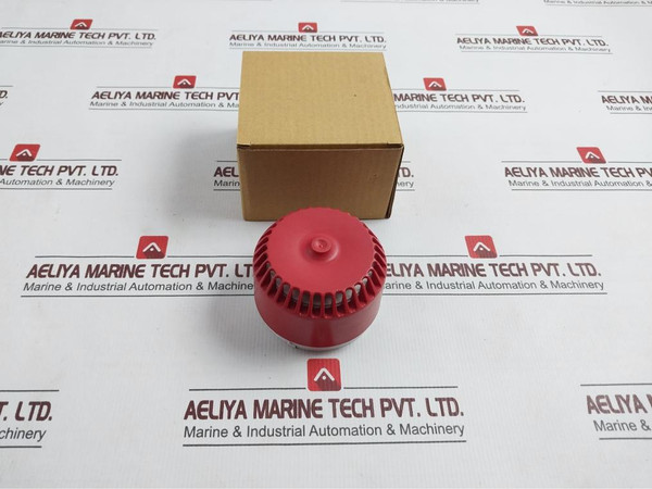 Electronic 28V Dc Sounder Red