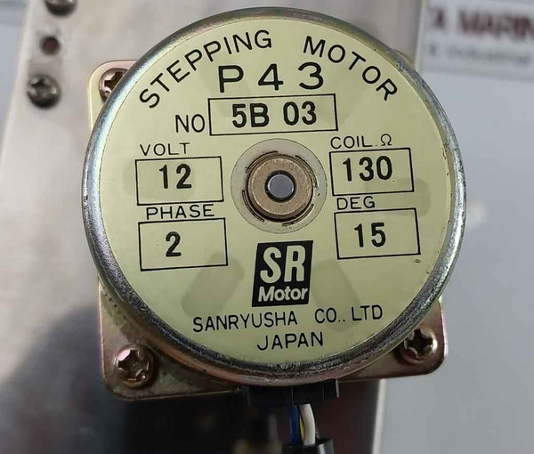 Sanryusha P43 Phase-2 Stepping Motor G-head Recorder 12V 3903807013