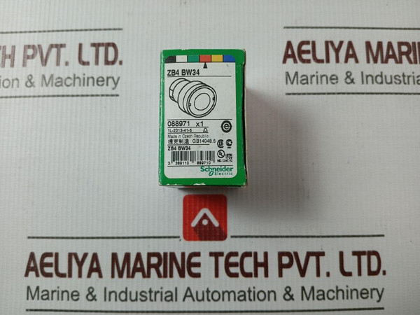 Schneider Electric Zb4 Bw34 Push Button 3 389110 889710