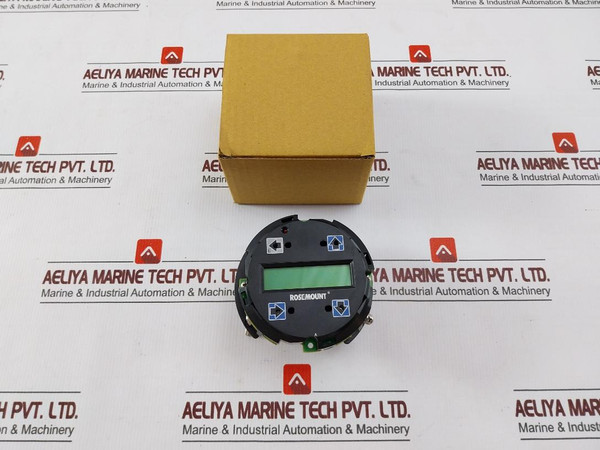 Rosemount Cca 08732-0859 Electromagnetic Flow Meter Display Rev 7.1.55.5.5