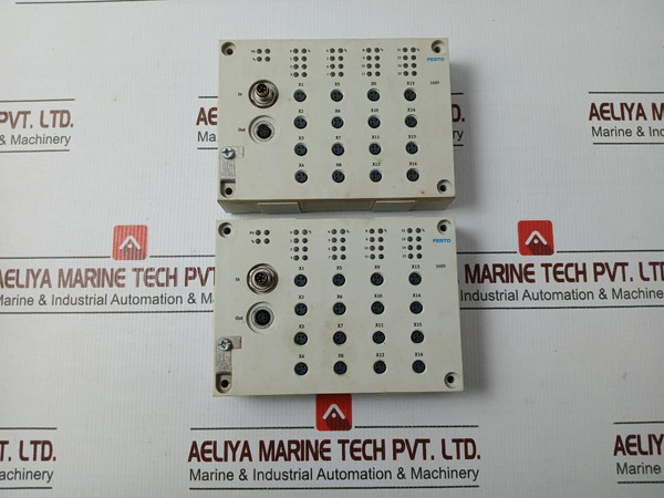 Festo Cp-e16-m8-el Input Module Rev 01 546922 A507