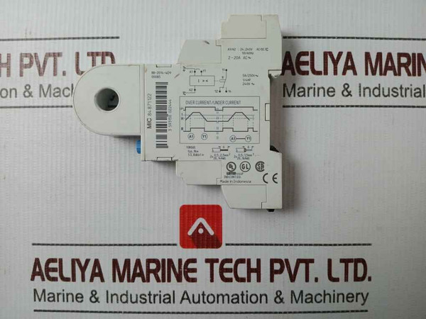 Crouzet 84 871122 Motor Protection Relay 24-240Vac/Dc 2-20A