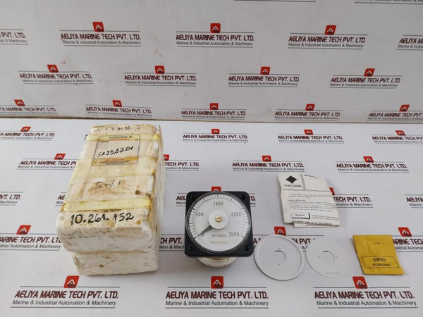 Yokogawa 103111Fazz7Ssy Analog Ammeter And Volt Panel Meter Db-40,0 To 2000