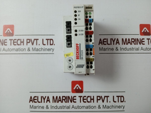Beckhoff Bk3520 Profibus Economy Plus Bus Coupler 24Vdc