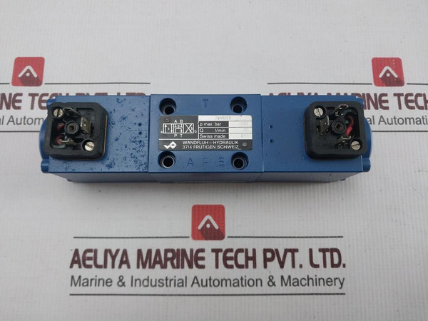 Wandfluh-hydraulik Am4D63 Solenoid Valve 250 Bar