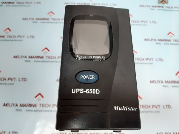 Multistar ups-650d input fuse 220-240v~ 50/60hz