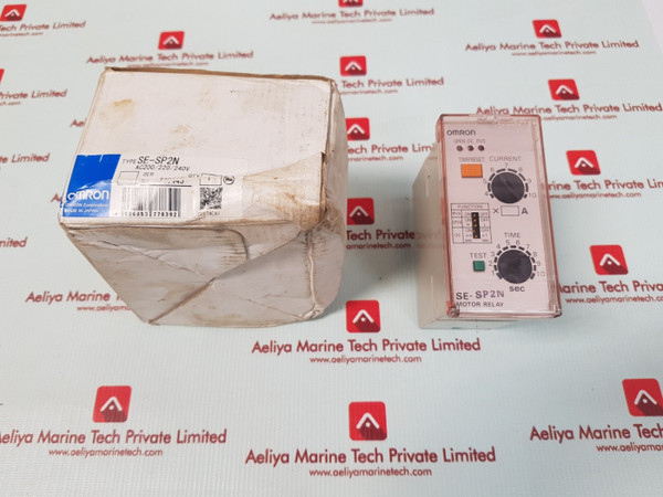 Omron se-sp2n motor relay 200/220/240vac
