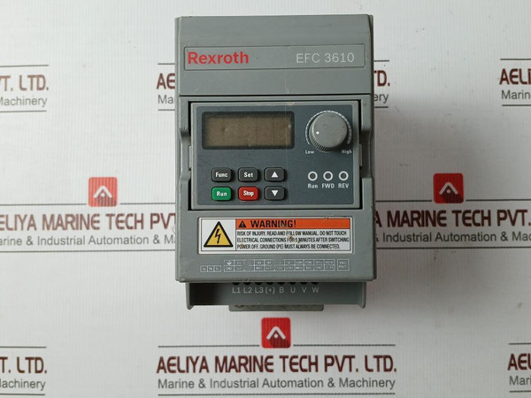 Rexroth Efc3610-0K75-3P4-mda-7P-nnnnn-nnnn Frequency Converter 2.6A 50/60Hz