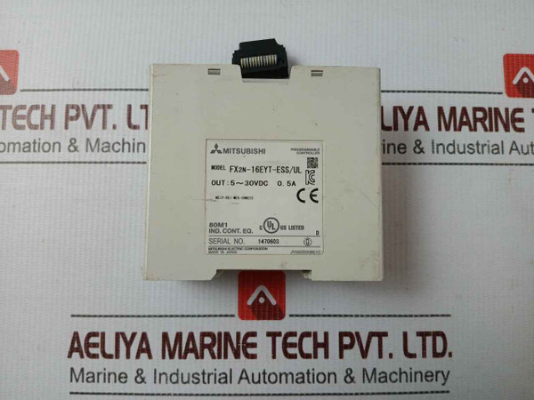 Mitsubishi Electric Fx2N-16Eyt-ess/Ul Plc Output Extension Module 5-30Vdc 0.5A