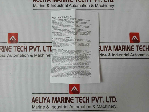 Automation Direct D0-06Dr-d Directlogic 06 Plc I/O Module 16 Relay Micro 50-60Hz