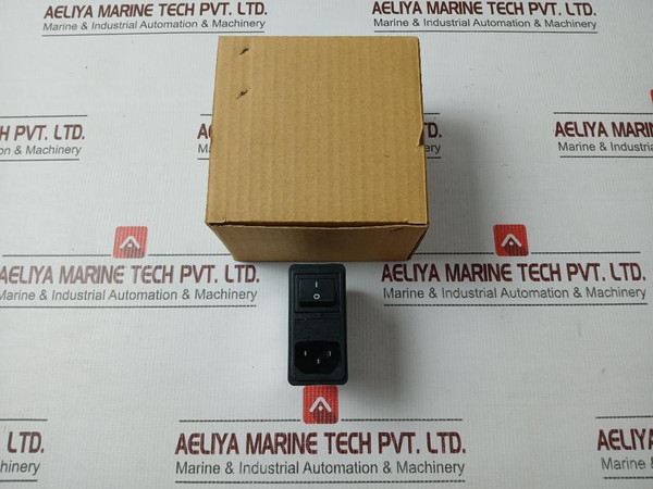 Schaffner Fn 286-1-06 Compact Filtered Power Entry Module 1A 250Vac