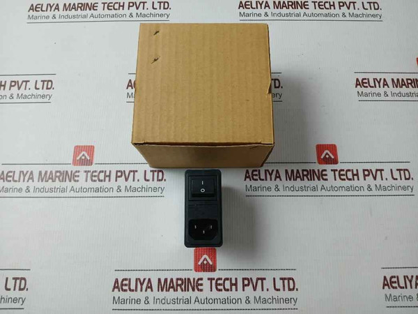 Schaffner Fn 286-1-06 Compact Filtered Power Entry Module 1A 250Vac