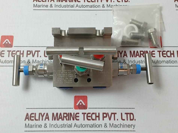 Fluid Controls 8-5 Sfmnv-4Dn-dp.Ssnace 5 Valve Manifold “T” Type M/F Pn400
